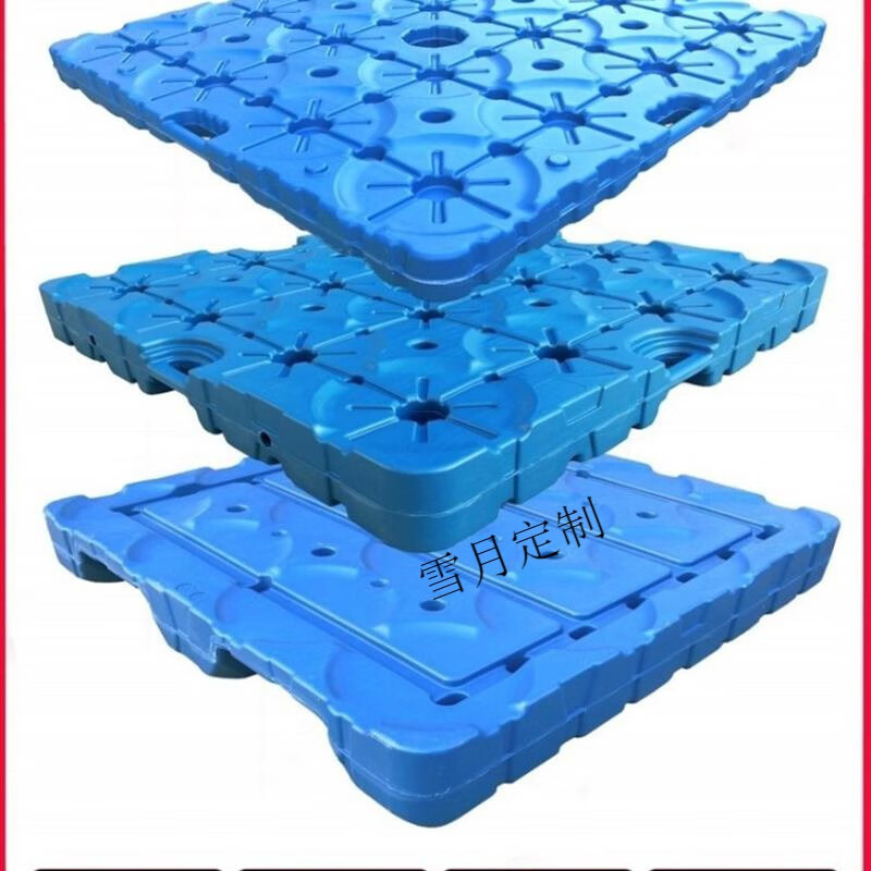 桶裝水托盤純凈水工業墊板卡板塑料塑膠隔層托板工業品 108x108x18cm