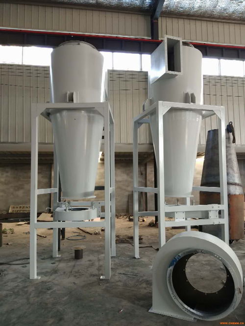 青島塑膠廠粉塵凈化環保設備大小旋風組合式除塵器